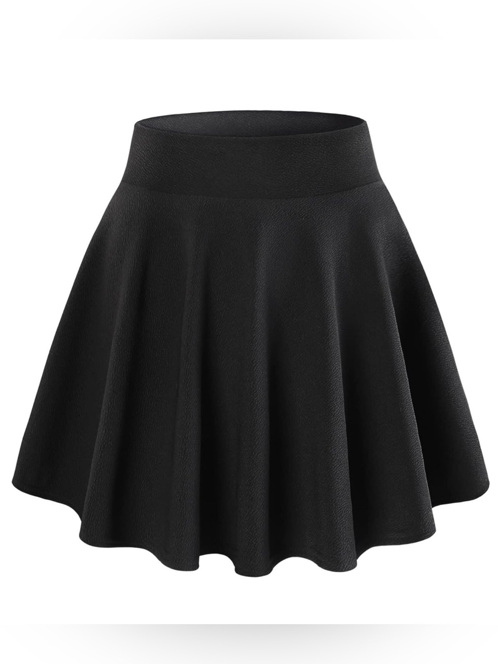 🏃‍♀️❤️NWOT Amazon DJT Women’s Black Pleated A-Line Mini Athletic Skort Skirt XL